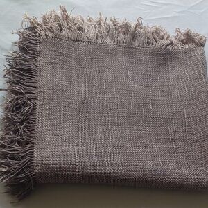 VINTAGE 100% COTTON PUTUMAYO THROW/BLANKET NWOT( MAUVE)